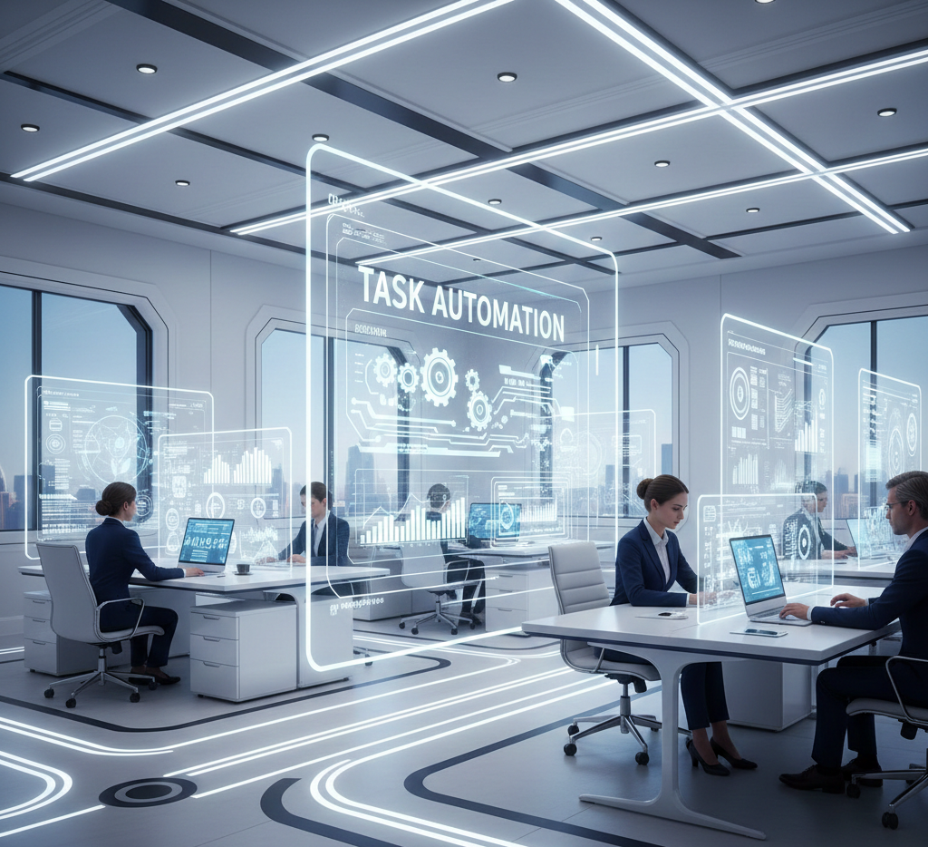 Icon representing streamlined workflows and boosted productivity achieved through specialised offshore virtual assistants